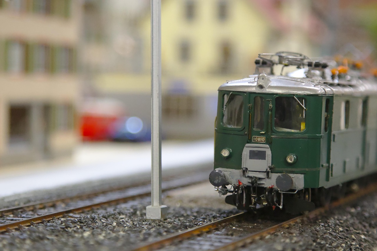 Detail einer Modelleisenbahn als Motiv für Hamburger Kultur- und Freizeittermine